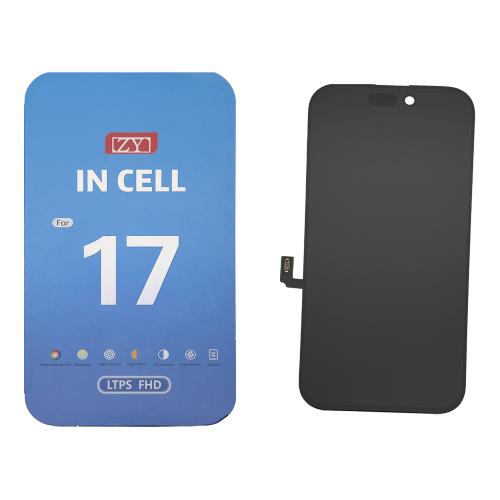 DISPLAY LCD PER IPHONE 17 (INCELL ZY LTPS-COF IC Intercambiabile) 120Hz