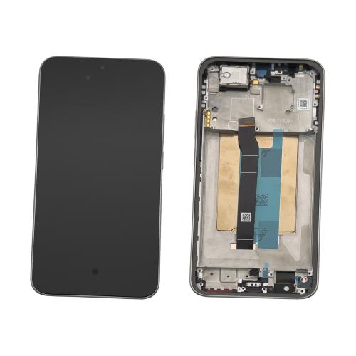 DISPLAY LCD PER XIAOMI REDMI NOTE 15 PRO 5G 25060RABDG 25080RABDG TITANIO / TITANIUM CON FRAME 56002000P1600 - SERVICE PACK