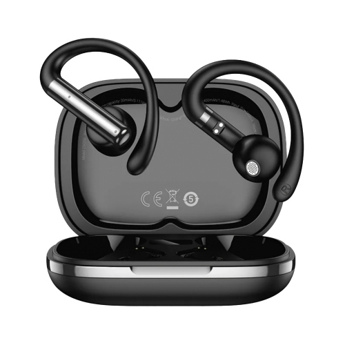 CUFFIE AURICOLARI BLUETOOTH HOCO EW206 HANDSFREE NERO - BLISTER RETAIL