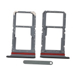 CARRELLO SIM PER REALME 12X 5G RMX3997 NERO / GLOWING BLACK (DUAL SIM + MICRO SD)
