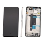 DISPLAY LCD PER XIAOMI REDMI NOTE 15 PRO 4G 25100RA69G SILVER / TITANIUM CON FRAME 560002000P600 - SERVICE PACK