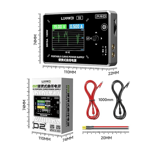 ALIMENTATORE DIGITALE A CURVA LUOWEI LW-D2