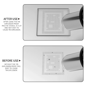 VETRO ANTIDEFLAGRANTI LUOWEI LW-178 PER REBALLING IC CHIP