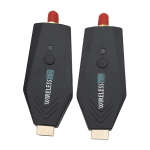 TRASMETTITORE E RICEVITORE HDMI WIRELESS NERO 1080P (50m)
