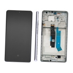 DISPLAY LCD PER XIAOMI REDMI NOTE 14 PRO 4G 24116RACCG VIOLA / AURORA PURPLE CON FRAME 560002000O600 - SERVICE PACK