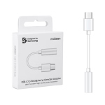 ADATTATORE TYPE-C + 3.5MM AUX MOBEEN GP-TGU023AEAWW BIANCO - BLISTER RETAIL