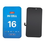 BILDSCHIRM LCD FUR IPHONE 16 (INCELL ZY LTPS-COF IC Austauschbar)