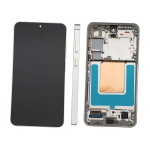 DISPLAY LCD PER SAMSUNG S921B S24 5G GRIGIO / MARBLE GREY CON FRAME GH82-33287B (ASSEMBLED) - SERVICE PACK