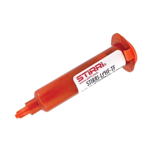 FLUSSANTE STIRRI LT-HF-TF 10g PER SALDATURA A BASSA TEMPERATURA da 120 a 180°C (AMBER TUBE) CON KIT EROGAZIONE