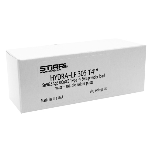 PASTA SALDANTE STIRRI Hydra LF-305 SAC305 T4 20g NO-CLEAN CON KIT EROGAZIONE