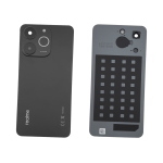 TAPA TRASERA DE BATERIA PARA REALME NOTE 70T 4G RMX5313 NEGRO / OBSIDIAN BLACK (PULLED A+)