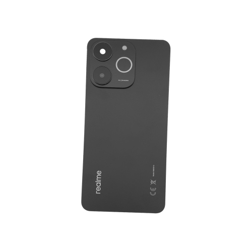 TAPA TRASERA DE BATERIA PARA REALME NOTE 70T 4G RMX5313 NEGRO / OBSIDIAN BLACK (PULLED A+)
