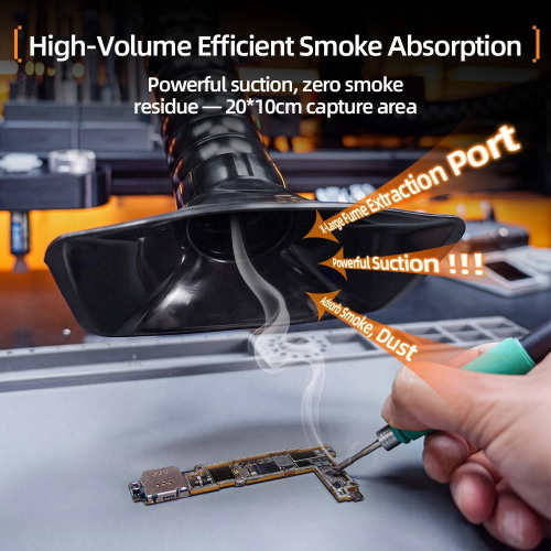 ASPIRATORE ESTRATTORE DI FUMO YCS X5