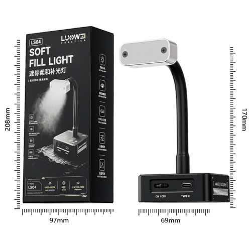 LAMPADA LED DA BANCO LUOWEI LW-LS04