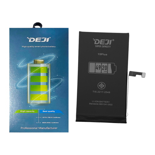 40885 - BATTERY FOR IPHONE 15 PLUS (DEJI) INCREASED 4920mAh - DEJI -