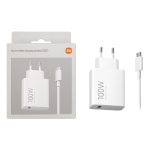 TRAVEL XIAOMI CHARGER COMBO 100W + CAVO USB-C BIANCO BHR095VEU - BLISTER RETAIL 