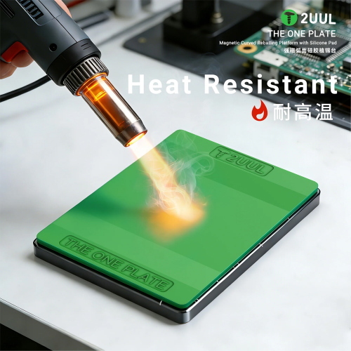 PIATTAFORMA REBALLING PCB 2UUL BH12 THE ONE PLATE PER IC CHIP CPU BGA CON PAD IN SILICONE TERMORESISTENTE