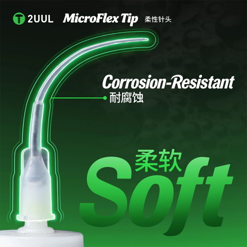AGHI DI PRECISIONE PER DOSAGGIO LIQUIDI 2UUL CS10 (50PZ) FLESSIBILI 