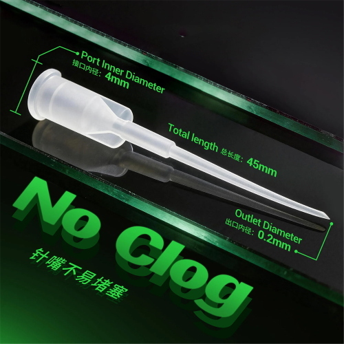 AGHI DI PRECISIONE PER DOSAGGIO LIQUIDI 2UUL CS10 (50PZ) FLESSIBILI 