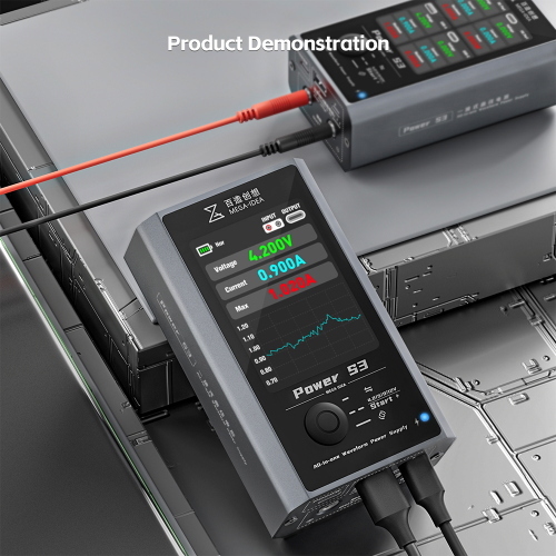 ALIMENTATORE DA BANCO PORTATILE MEGA-IDEA S3 25V CON STRUMENTO DI DIAGNOSI