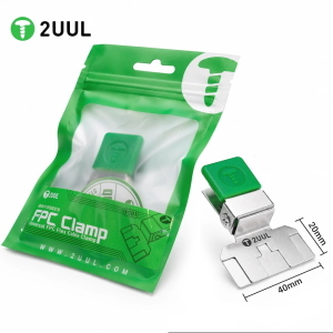 MORSETTO A CLIP PER SOSTITUZIONE IC CHIP DA FLAT FPC DISPLAY IPHONE 2UUL FC01