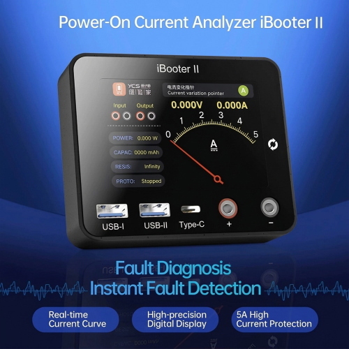 ANALIZZATORE DI CORRENTE YCS IBOOTER II 30V 5A