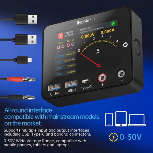 ANALIZZATORE DI CORRENTE YCS IBOOTER II 30V 5A