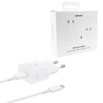 TRAVEL SAMSUNG EP-T4511XWEGEU 45W + CAVO TYPE-C TYPE-C 5A BIANCO - BLISTER 