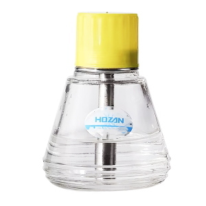 DISPENSER HOZAN IN VETRO 150ML PER ALCOOL ISOPROPILICO