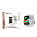 SMARTWATCH HOCO Y44 CALL SILVER - BLISTER RETAIL