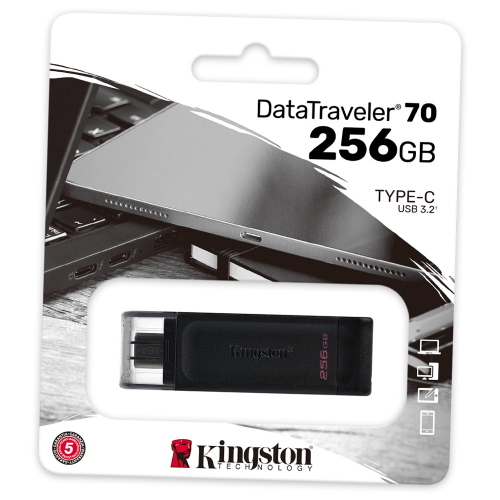 PENDRIVE DT70/256GB KINGSTON 3.2 GEN 1 TYPE-C