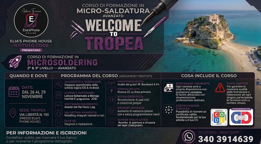 Corso di Formazione - Elia's Phone House - Tropea